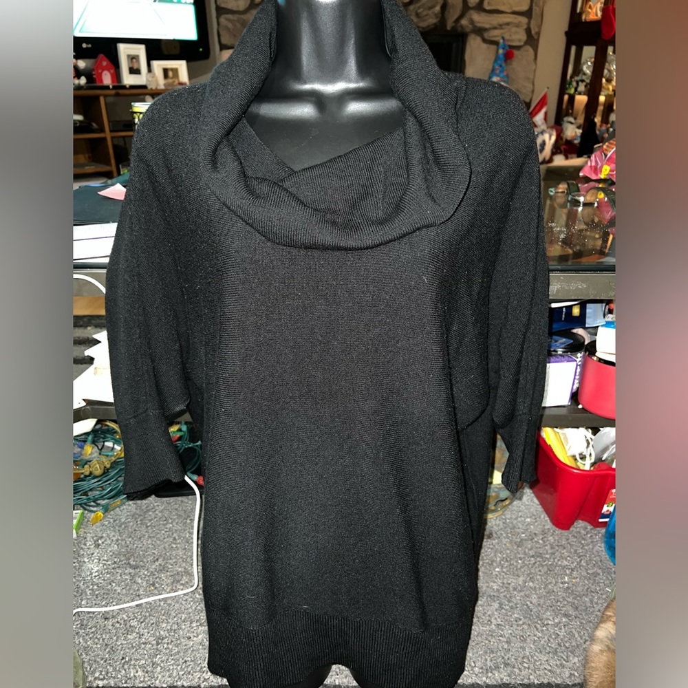 Jessica Cowl Neck 3/4 Sleeve Sweater